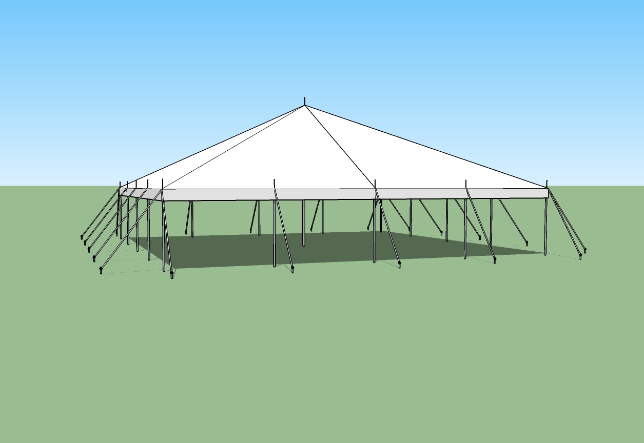 40x40 party tent